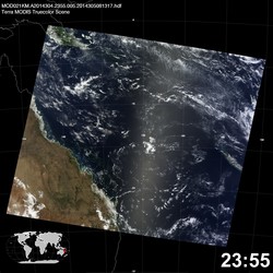 Level 1B Image at: 2355 UTC