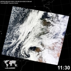 Level 1B Image at: 1130 UTC