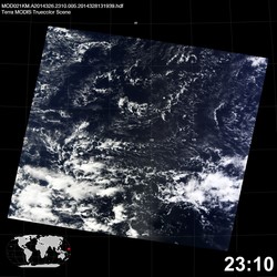 Level 1B Image at: 2310 UTC