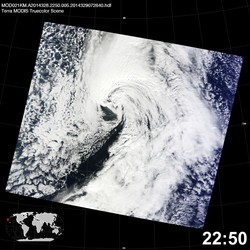 Level 1B Image at: 2250 UTC