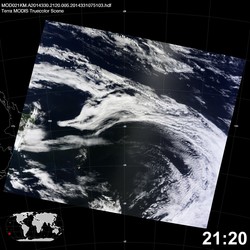 Level 1B Image at: 2120 UTC