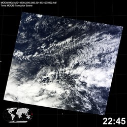 Level 1B Image at: 2245 UTC