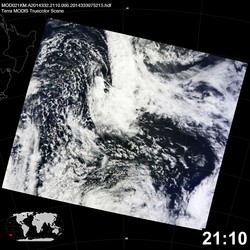 Level 1B Image at: 2110 UTC