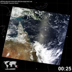 Level 1B Image at: 0025 UTC