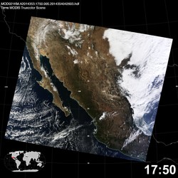 Level 1B Image at: 1750 UTC