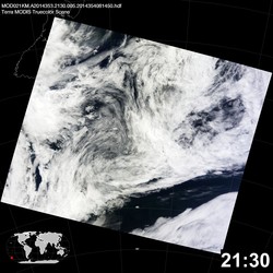 Level 1B Image at: 2130 UTC