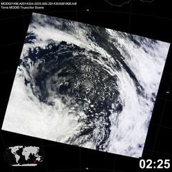 Level 1B Image at: 0225 UTC