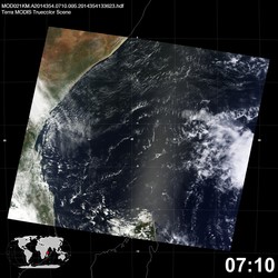 Level 1B Image at: 0710 UTC