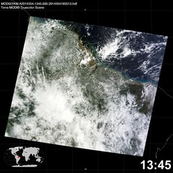 Level 1B Image at: 1345 UTC