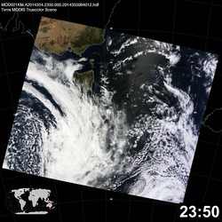 Level 1B Image at: 2350 UTC