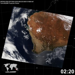 Level 1B Image at: 0220 UTC