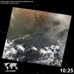 Level 1B Image at: 1025 UTC