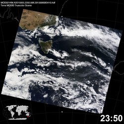 Level 1B Image at: 2350 UTC