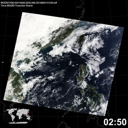 Level 1B Image at: 0250 UTC