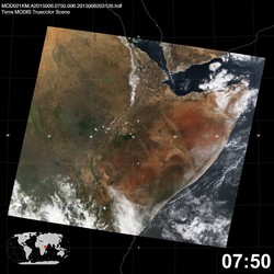 Level 1B Image at: 0750 UTC