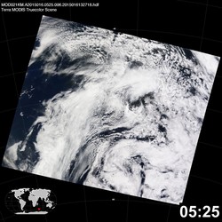 Level 1B Image at: 0525 UTC