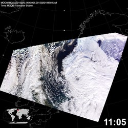 Level 1B Image at: 1105 UTC