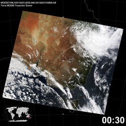 Level 1B Image at: 0030 UTC