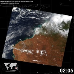 Level 1B Image at: 0205 UTC