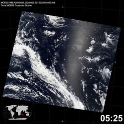 Level 1B Image at: 0525 UTC