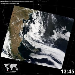 Level 1B Image at: 1345 UTC