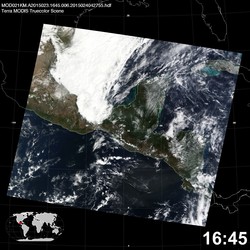 Level 1B Image at: 1645 UTC