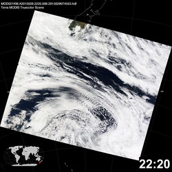 Level 1B Image at: 2220 UTC