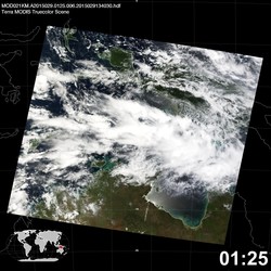 Level 1B Image at: 0125 UTC