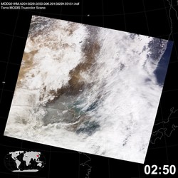 Level 1B Image at: 0250 UTC