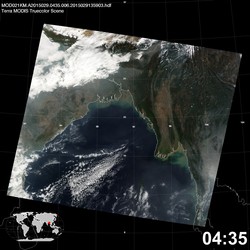 Level 1B Image at: 0435 UTC