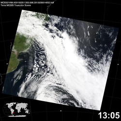 Level 1B Image at: 1305 UTC