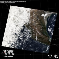 Level 1B Image at: 1745 UTC