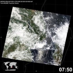 Level 1B Image at: 0750 UTC