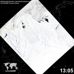 Level 1B Image at: 1305 UTC