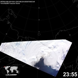 Level 1B Image at: 2355 UTC