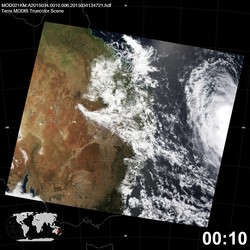 Level 1B Image at: 0010 UTC