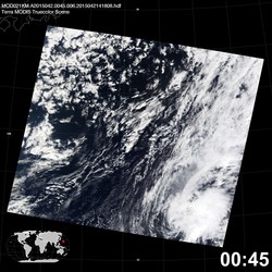 Level 1B Image at: 0045 UTC