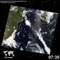 Level 1B Image at: 0735 UTC