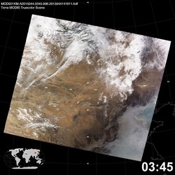 Level 1B Image at: 0345 UTC