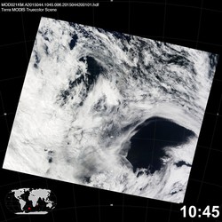 Level 1B Image at: 1045 UTC