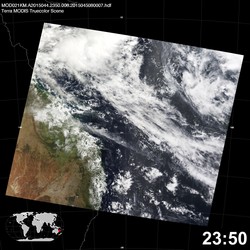 Level 1B Image at: 2350 UTC