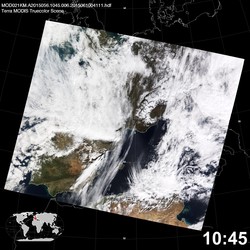 Level 1B Image at: 1045 UTC