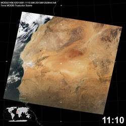 Level 1B Image at: 1110 UTC