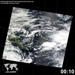 Level 1B Image at: 0010 UTC