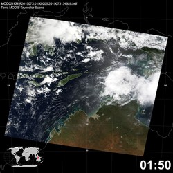 Level 1B Image at: 0150 UTC