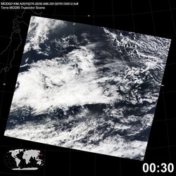 Level 1B Image at: 0030 UTC