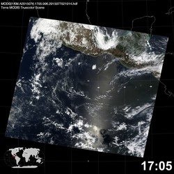 Level 1B Image at: 1705 UTC