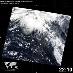 Level 1B Image at: 2210 UTC