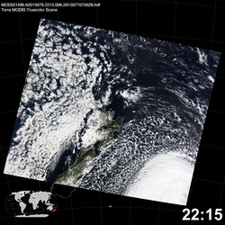 Level 1B Image at: 2215 UTC