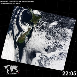 Level 1B Image at: 2205 UTC